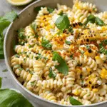 Creamy Street Corn Pasta Salad