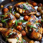 One Pan Balsamic Chicken