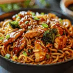 Chicken Teriyaki Noodles