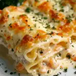 Creamy Seafood Lasagna Rolls