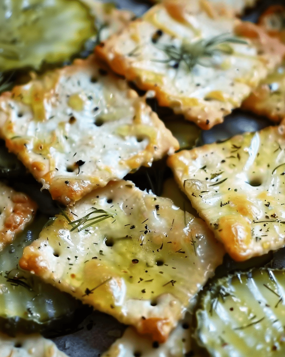 Dill Pickle Saltines