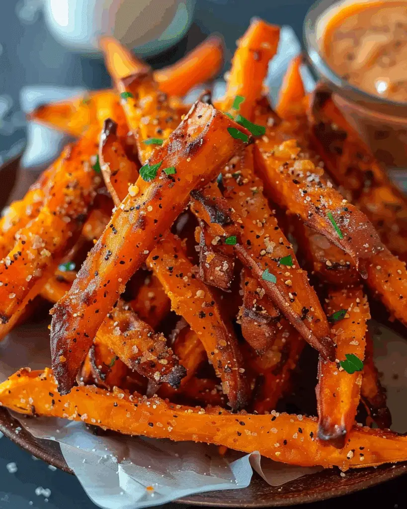 Crispy Oven Baked Sweet Potato Fries