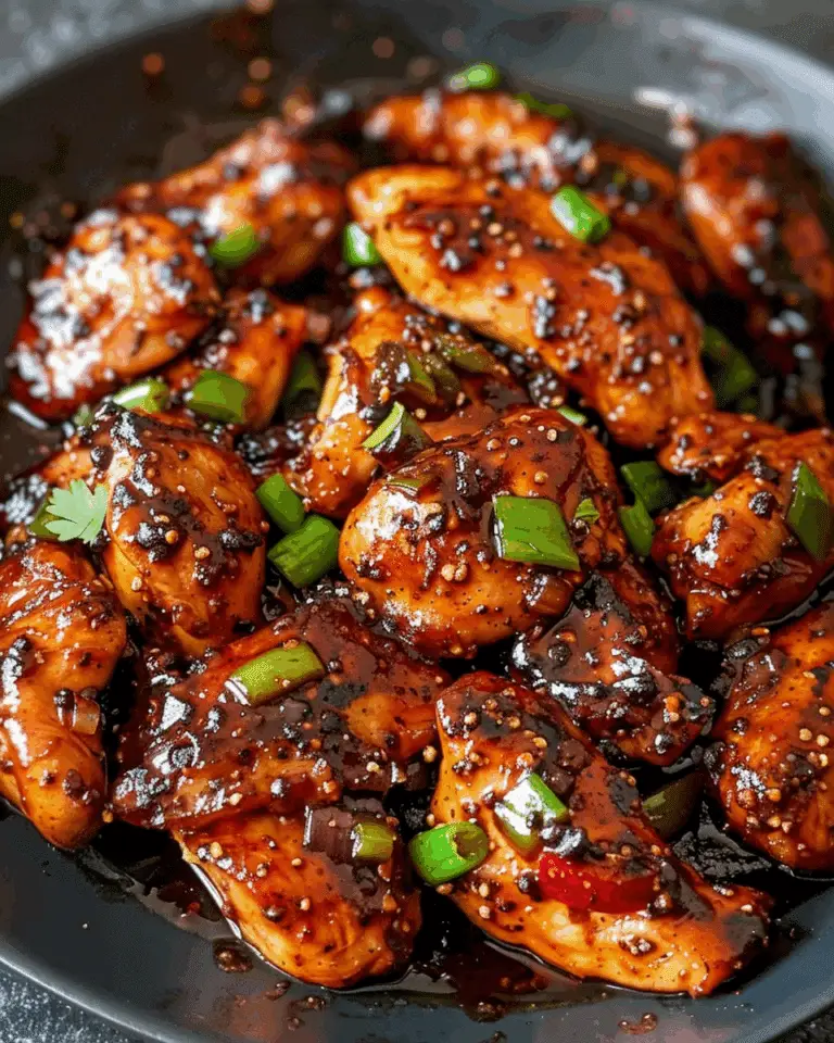 Easy Black Pepper Chicken Recipe