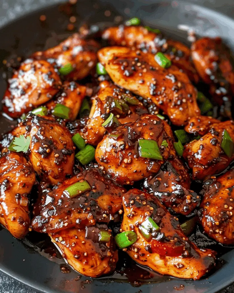 Easy Black Pepper Chicken Recipe