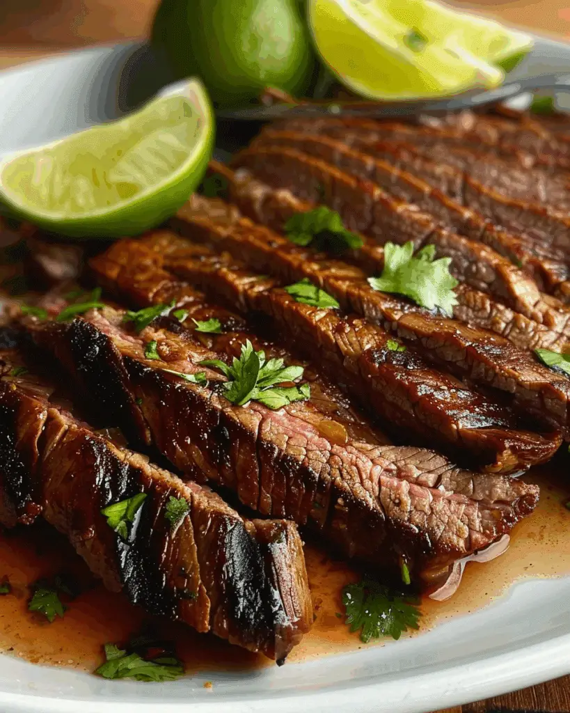 Chili Lime Flank Steak