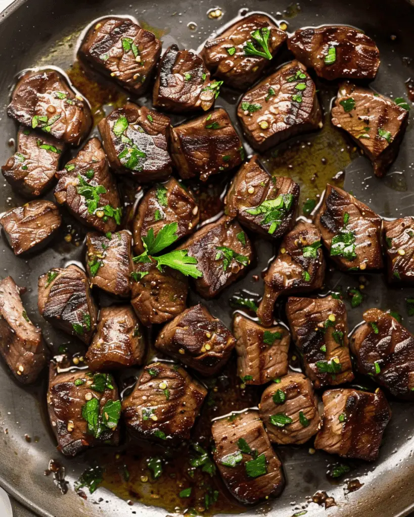 Garlic Butter Steak Bites