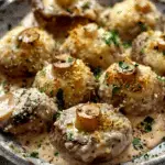 Garlic Parmesan Mushrooms