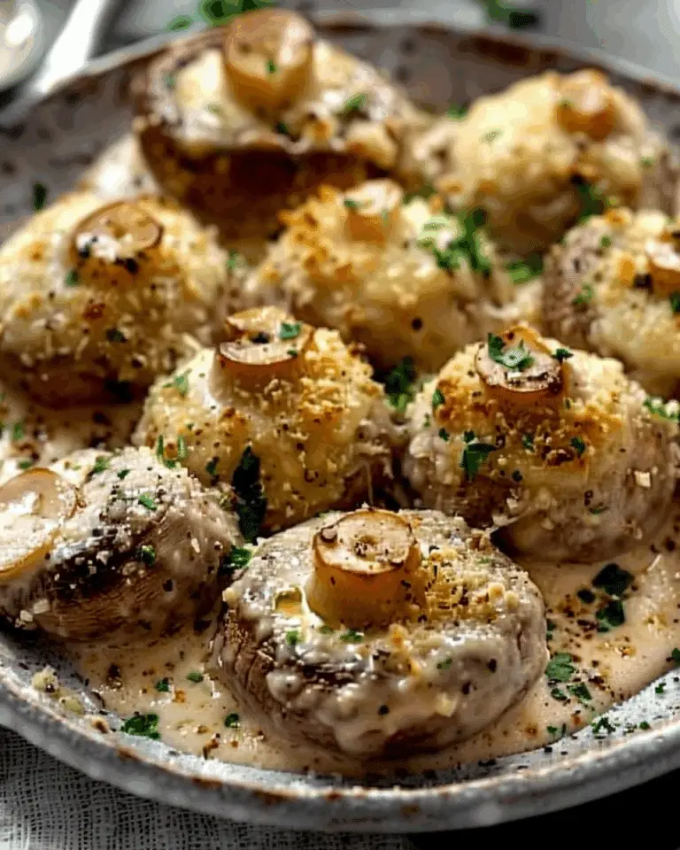 Garlic Parmesan Mushrooms