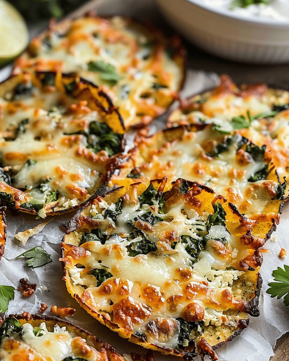 Cauliflower Spinach Taco Shells