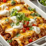Easy Ground Beef Enchiladas