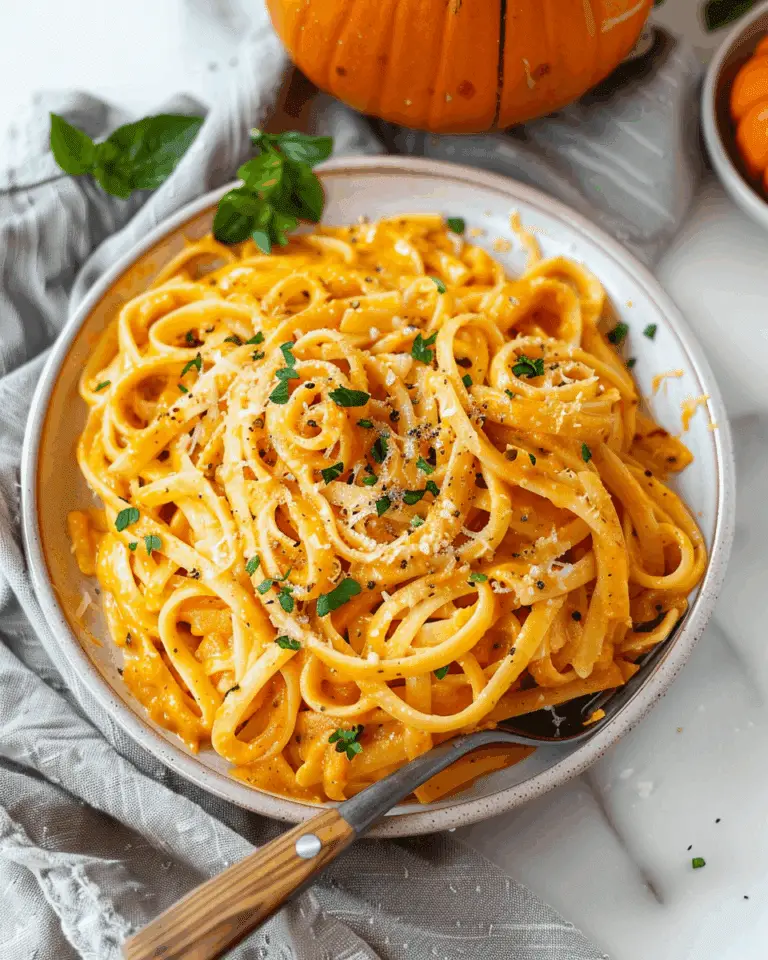 Vegan Pumpkin Pasta