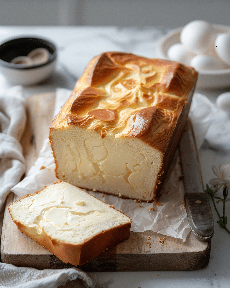 Burnt Basque Cheesecake (Loaf Pan Version)