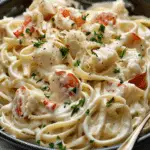 Crab Fettuccine Alfredo