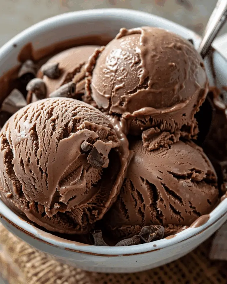 No-Churn Chocolate Ice Cream