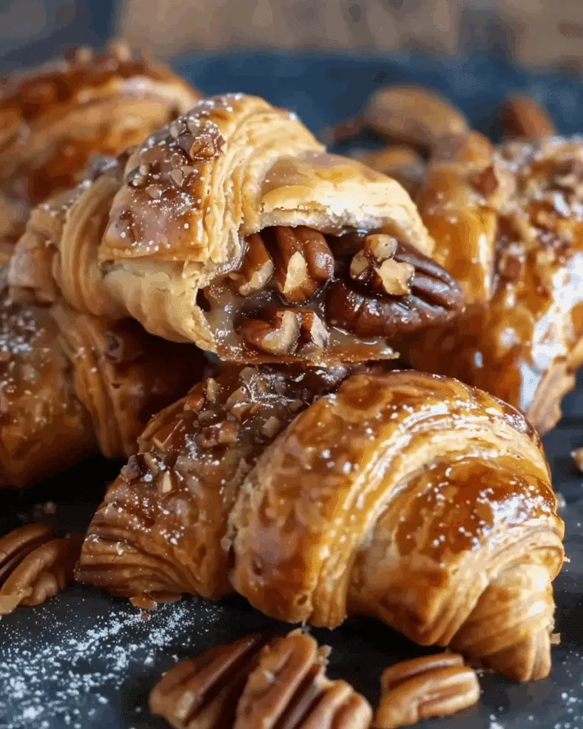 Pecan Pie Crescent Rolls