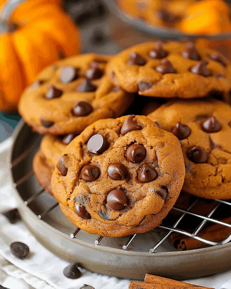 The Best Pumpkin Chocolate Chip Cookies