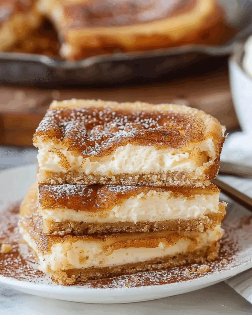 Churro Cheesecake Bars