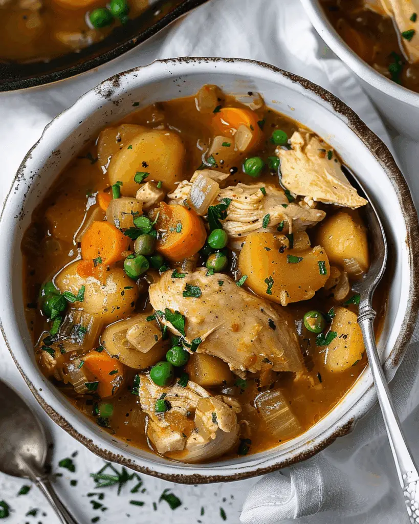 Slow Cooker Chicken Stew Recipe