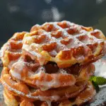 Apple Fritter Waffle Donuts