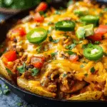Cheesy Taco Potatoes
