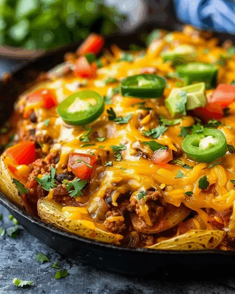 Cheesy Taco Potatoes