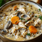 Chicken Mushroom Wild Rice Soup