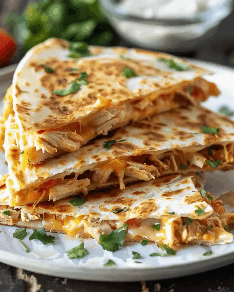 Ranch Quesadillas