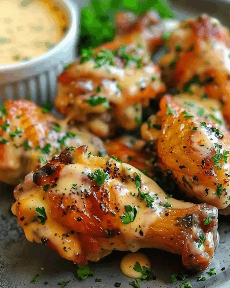 Alfredo Chicken Wings