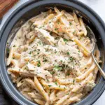 Slow Cooker Olive Garden Chicken Pasta