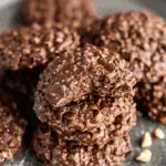 Chocolate Peanut Butter No Bake Cookies