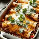 Easy Ground Beef Enchiladas