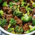 Easy Ginger Garlic Instant Pot Beef and Broccoli