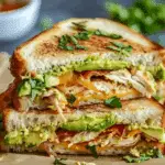 Chicken Avocado Melt Sandwich