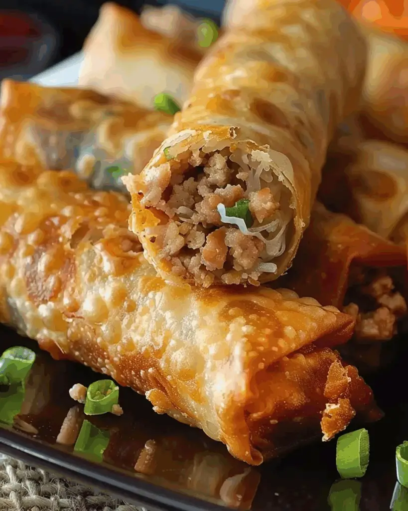 Crispy Fried Egg Rolls