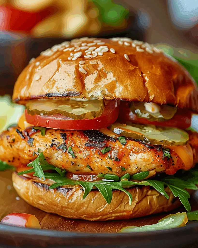 Spicy Chipotle Chicken Burger
