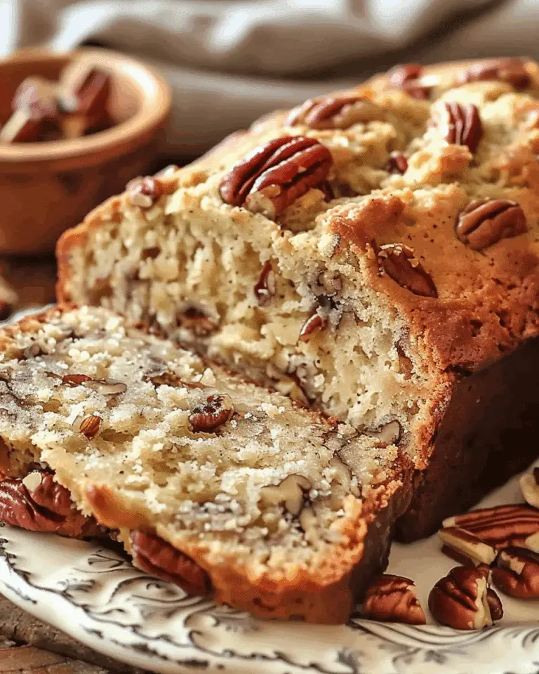Southern-Style Pecan Bread