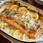 Baked Boursin Salmon