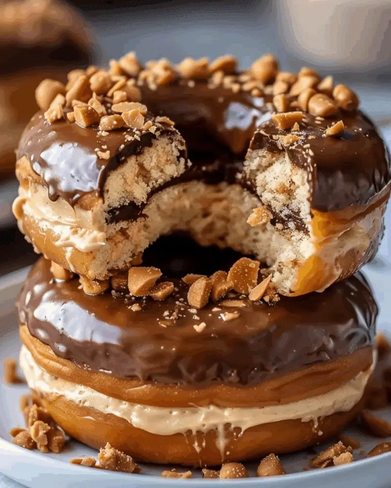 Peanut Butter Cheesecake Donut
