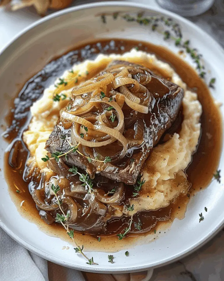 Savory French Onion Pot Roast Recipe for Comfort Food Lovers