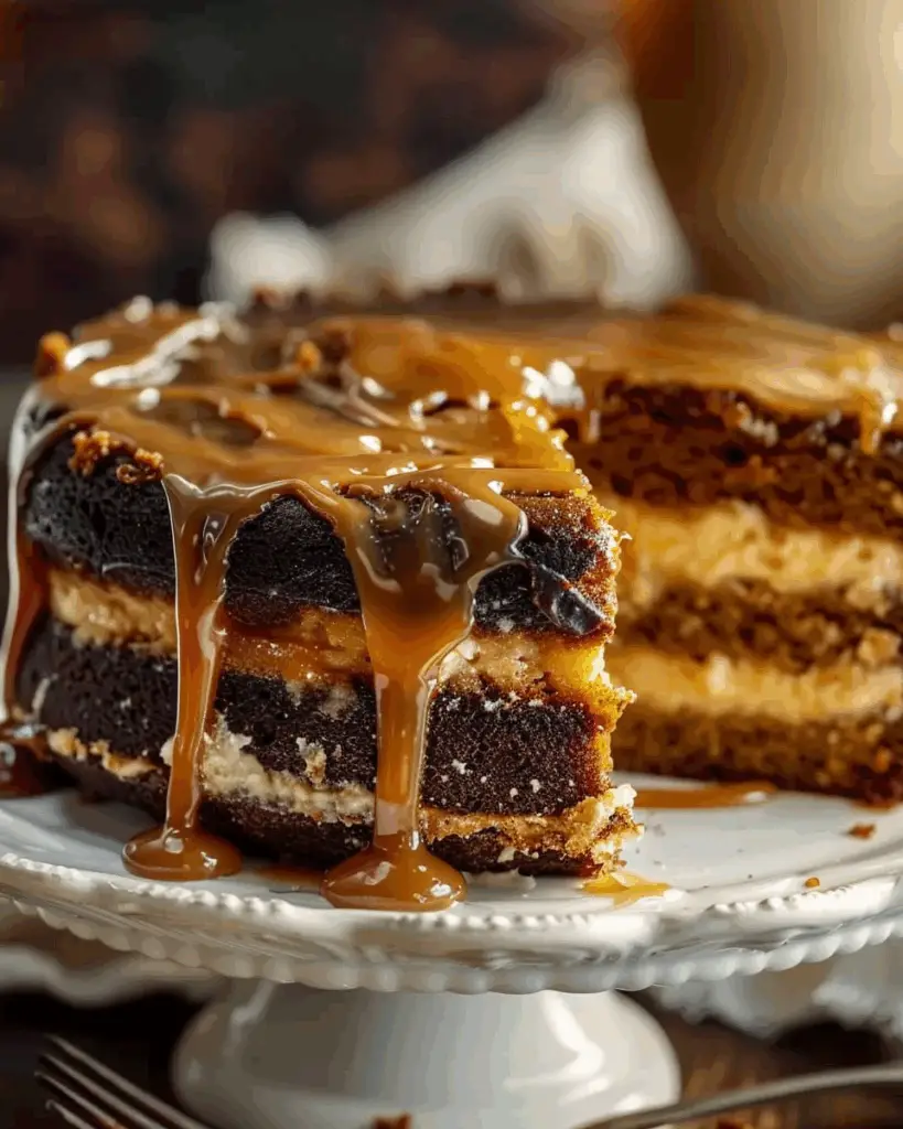 Caramel Cream Cheese Cake