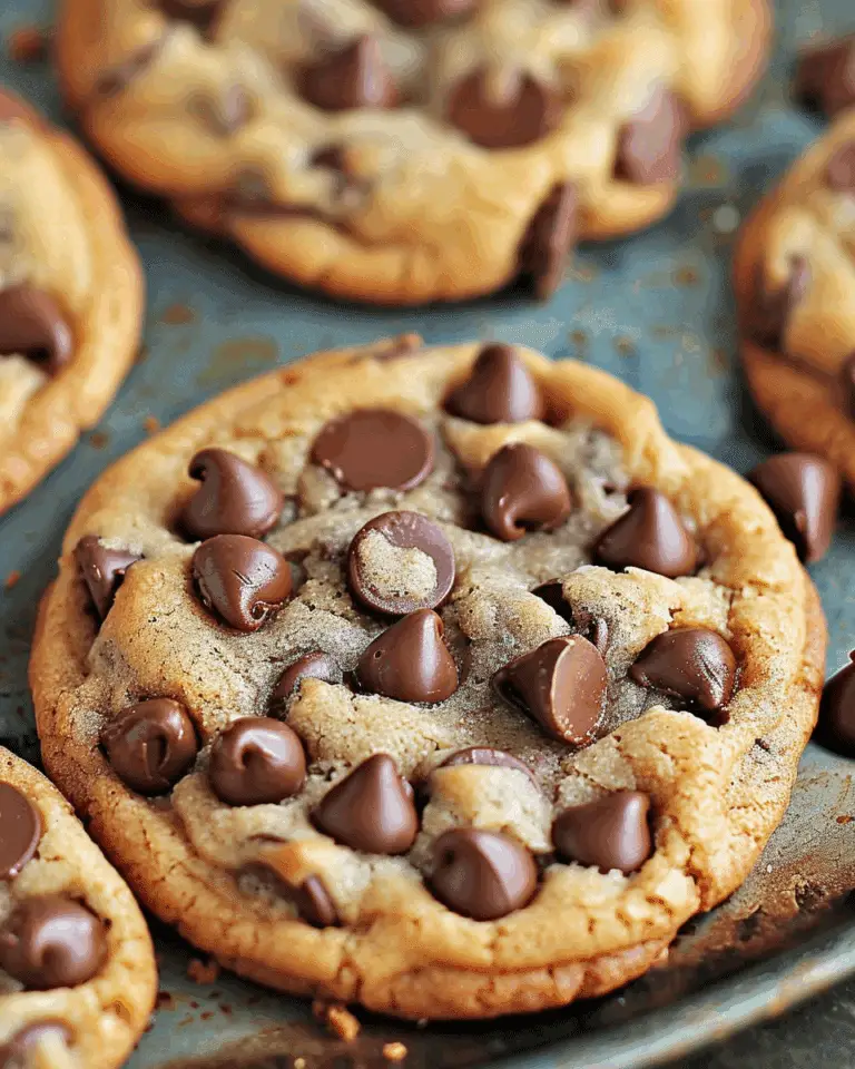 Soft and Gooey Chocolate Chip Cookies