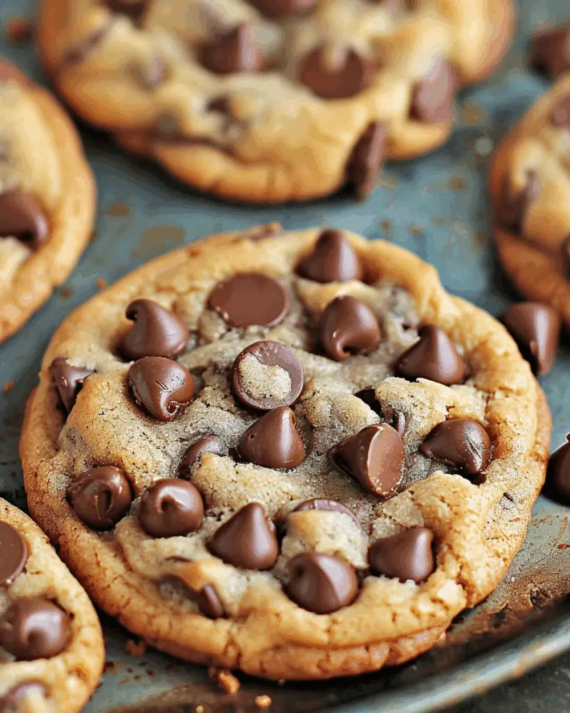 Soft and Gooey Chocolate Chip Cookies