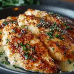 Hot Honey Feta Chicken Dish