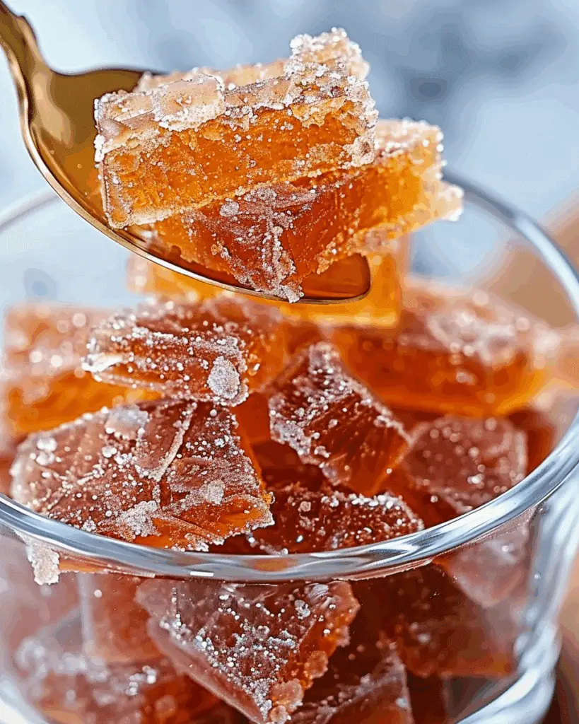 Cinnamon Rock Candy