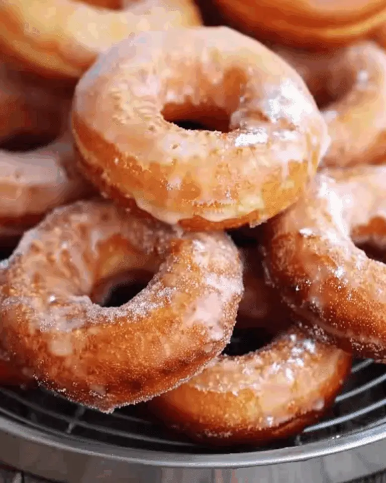 Old-Fashioned Glazed Cake Donuts (No Yeast)