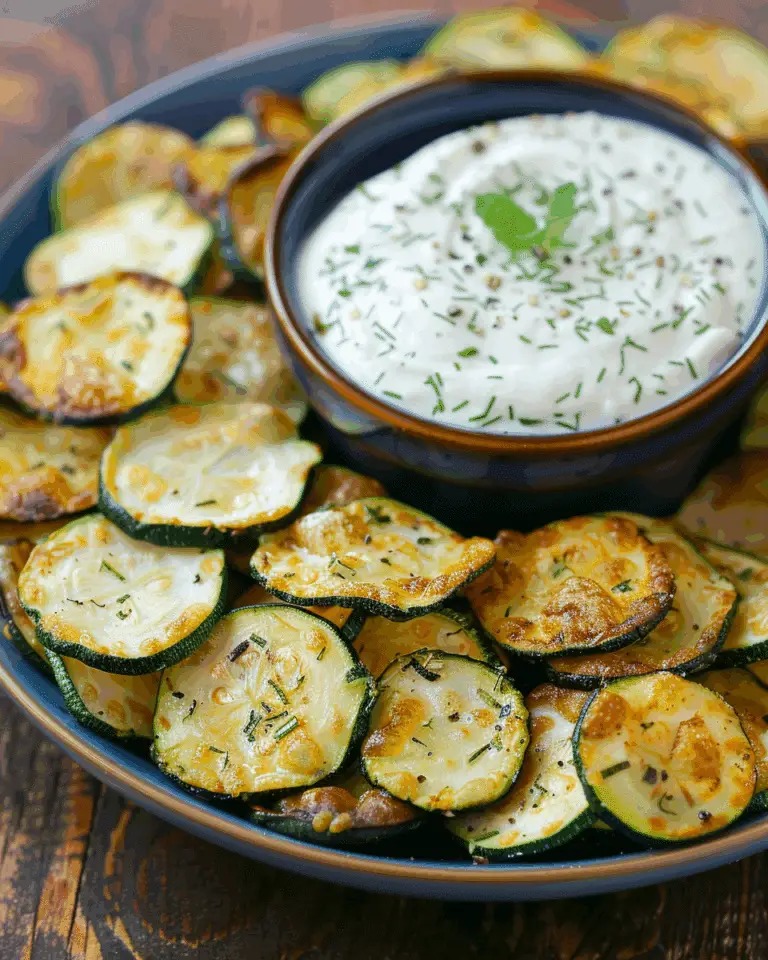 Ranch Zucchini Chips