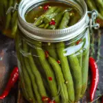 Spicy Pickled Green Beans
