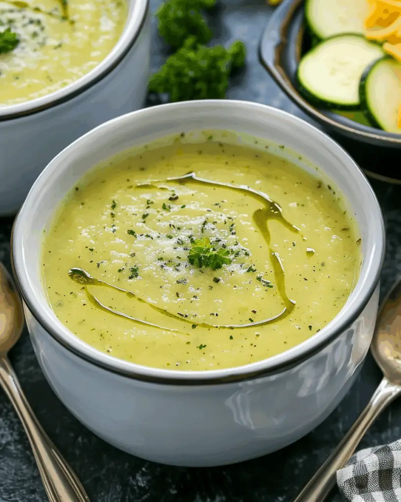 Creamy Zucchini Soup