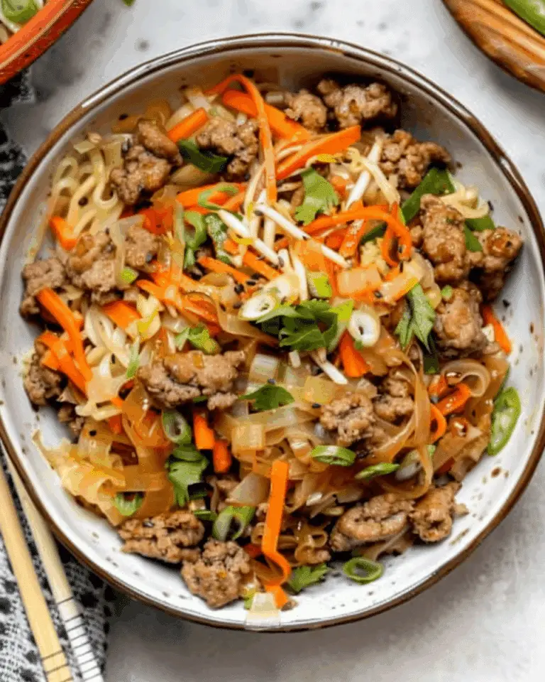 Deconstructed Egg Roll Bowl