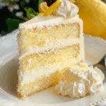 Rich & Moist Lemon Cheesecake Cake
